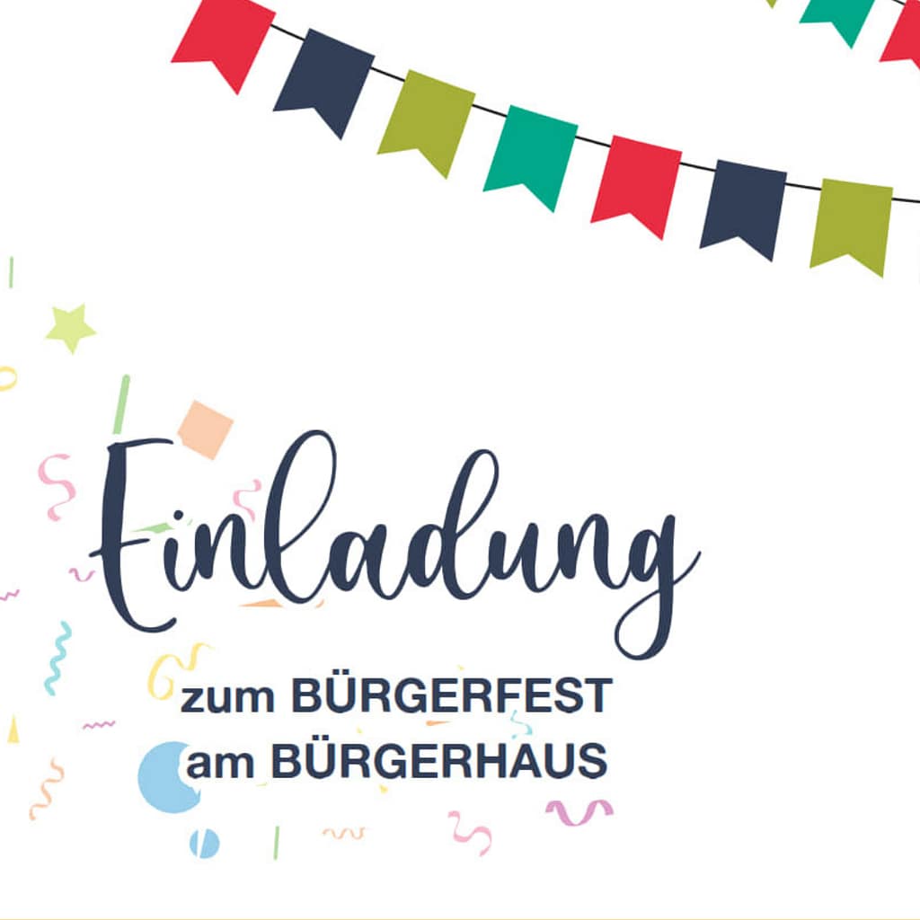 bürgerfest am bürgerhaus mit sistergold